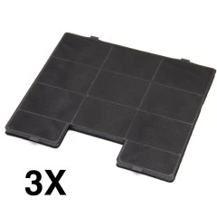 Filtro al carbone Inventum KB93 / 3 pezzi