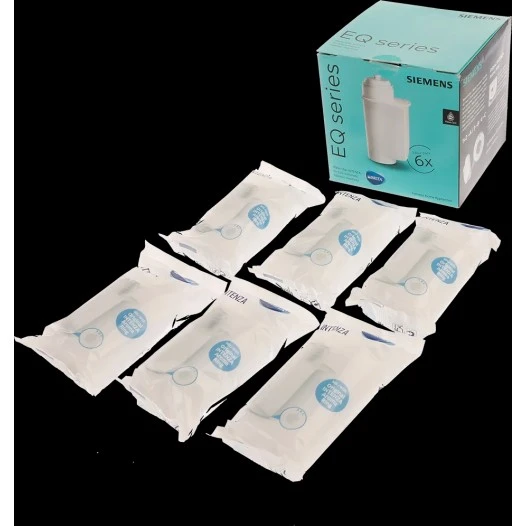 Filtro per l'acqua Siemens EQ.Series 00312299 TZ70063A / Brita Intenza (confezione da 6)