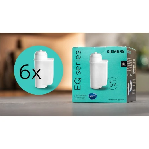 Filtro per l'acqua Siemens EQ.Series 00312299 TZ70063A / Brita Intenza (confezione da 6)