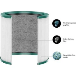 Filtro HEPA Alapure compatibile con Dyson TP03 / TP02 / TP01 / BP01 / 967089-17