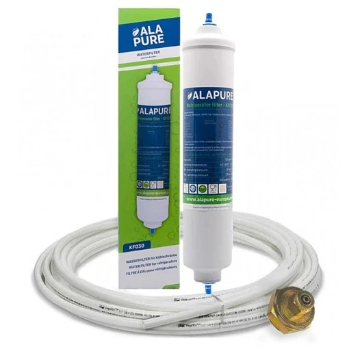 Set di filtri per l'acqua LG 3219JA3001Y 5231JA2010C | Set di filtri con tubo flessibile e raccordo per rubinetto Alapure KF030