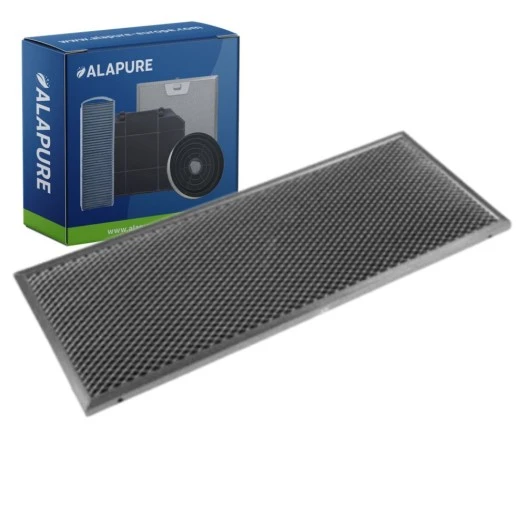 Filtro al carbone e metallo Alapure compatibile con Novy 500x153 mm 605090