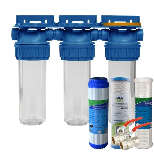 Filtro per l'acqua per tutta la casa con filtro lavabile