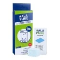 Pastiglie anticalcare Alapure 2 in 1 adatte per Siemens 00312440 / 00312290 / TZ80032A / 00312445 / Serie EQ (9x40 g)