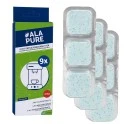 Pastiglie anticalcare Alapure 2 in 1 adatte per Siemens 00312440 / 00312290 / TZ80032A / 00312445 / Serie EQ (9x40 g)