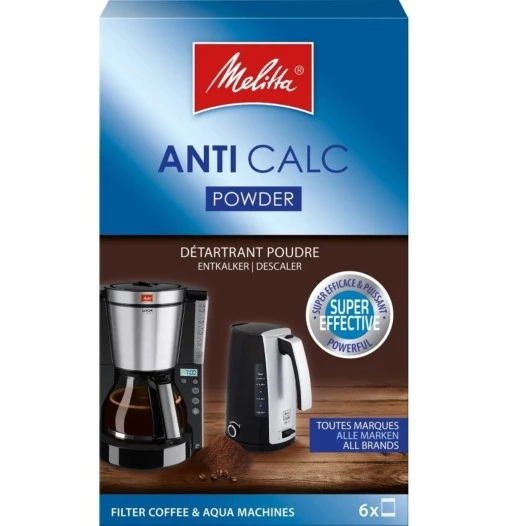 Melitta Decalcificante AntiCalc 6 x 20 grammi