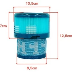 Filtro HEPA Alapure compatibile con Dyson Gen5 detect / 972352-01 / Absolute