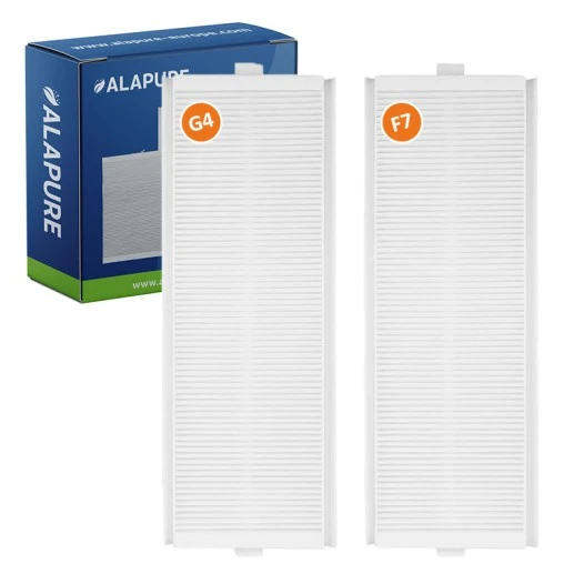 Filtro Alapure G4+F7 compatibile con Zehnder ComfoAir Q350 / Q450 / Q600 (2 pezzi)