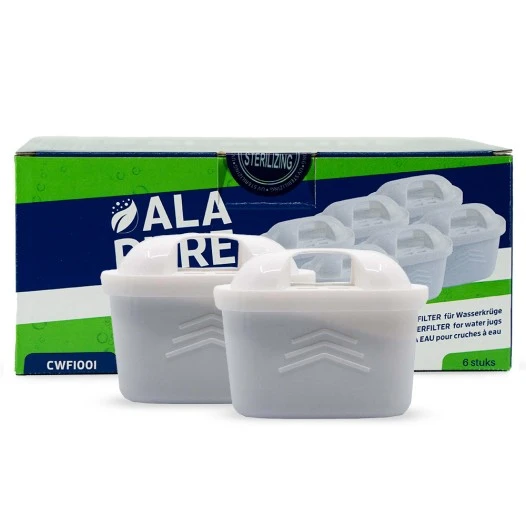 Filtro per l'acqua Alapure compatibile con Senseo Maxtra (confezione da 6)