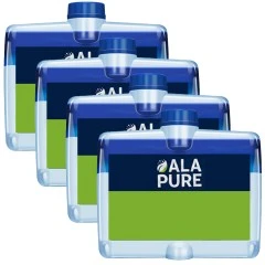 Detergente Alapure adatto per lavastoviglie Siemens 00312362 (4x250 ml) 