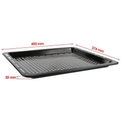 Piastra di cottura smaltata Alapure Airfry, compatibile con Bosch 17007171