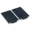 Alapure Compatibile con i filtri al carbone Miele DKF19-1 / FWKM-1423 / DA 23x0/266x, 269x/35xx/36xx (2 pezzi)