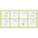 Filtro per soffione doccia SPA / Soffione doccia coreano