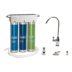 Sistema di filtrazione dell'acqua da incasso FT-line 3 senza carbone attivo all'argento
