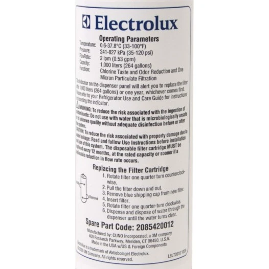 Filtro per l'acqua AEG 2085420012