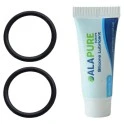 Grasso al silicone Alapure e O-ring compatibili con Delonghi