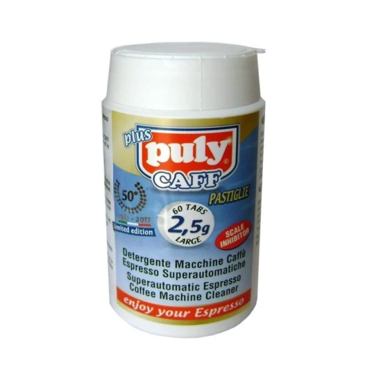 Puly Caff Pastiglie - Pastiglie detergenti da 2,5 grammi (60 pezzi)