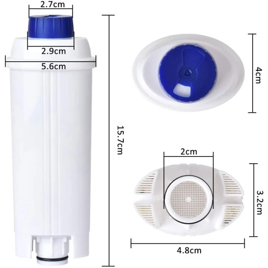Filtro per l'acqua Alapure compatibile con Delonghi DLSC002 / SER3017