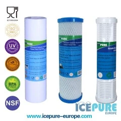 Set di filtri per l'acqua lavabili