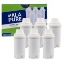 Filtri per l'acqua Alapure compatibili con Aqua Optima - Confezione da 6