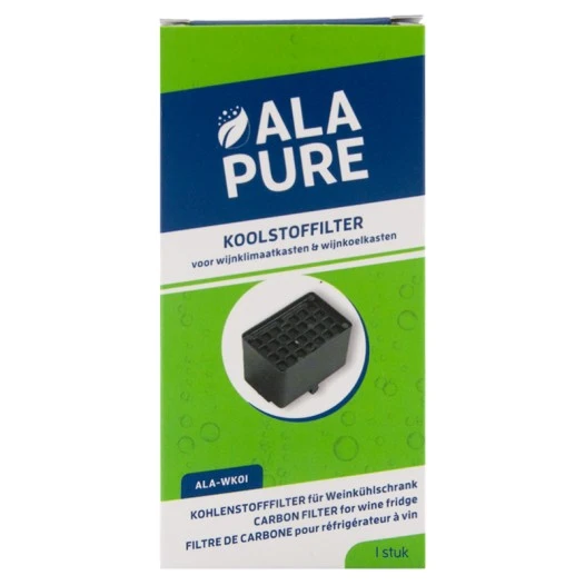 Filtro per cantinetta Alapure compatibile con Liebherr 743455700 FreshAir