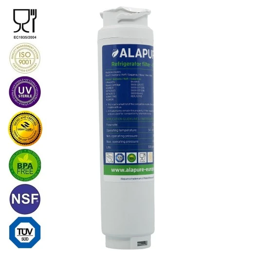 Filtro per l'acqua Alapure compatibile con Bosch UltraClarity 11034151 / 11028820 / 740560
