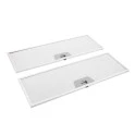 Filtro metallico Smeg 693410765 137x410 mm (2 pz.)