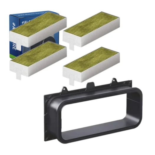 Set di filtri al carbone Alapure CleanAir compatibile con Gaggenau 17007113 / CA082010