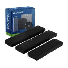 Filtro al carbone Alapure compatibile con Novy Monoblock 98001 (3 pz.)