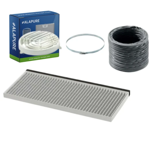 Kit iniziale Alapure per ricircolo, compatibile con Bosch 17006771 / DWZ6IB1I4 Kit iniziale CleanAir per ricircolo