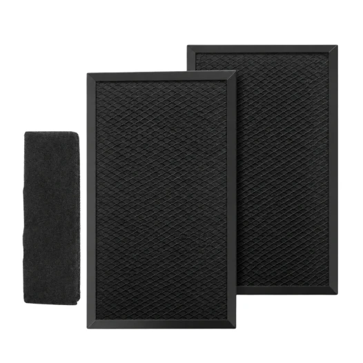Alapure compatibile con Pelgrim Set di filtri a carbone attivo Longlife IKR3084F / IKR3093 (3 pz.)