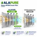 Filtro metallico Alapure compatibile con Bosch 362380 / 00362380 320x220 mm