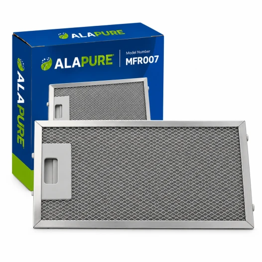 Filtro metallico Alapure compatibile con Novy 563-8045 / 6830020 308x148 mm