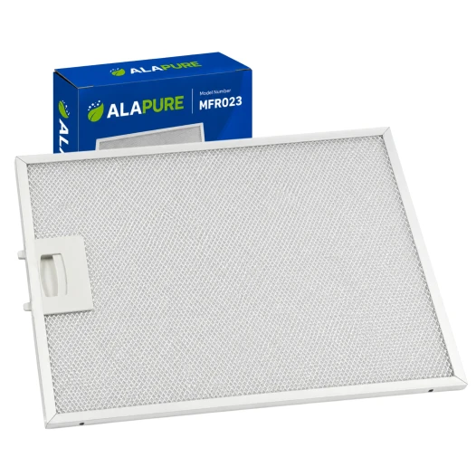 Filtro metallico Alapure compatibile con Beko 129730007 / 115657 320x273x8 mm