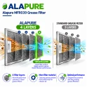 Filtro metallico Alapure compatibile con Klarstein 10034872 230x257 mm