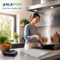 Alapure MFR944 compatibile con il filtro metallico Miele 8270321 375x280,5x9