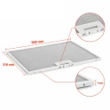 Filtro metallico Constructa 432785 / 00432785 310x500x7 mm
