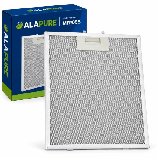 Filtro metallico Alapure compatibile con Pelgrim 18831 / 88017203 318x258x8 mm
