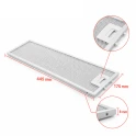 Filtro metallico Bosch 352813 / 00352813 445x175 mm