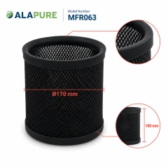 Filtro metallico Alapure compatibile con Samsung DG81-02892A 170x180 mm