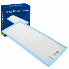 Filtro metallico Alapure compatibile con AEG 4055241147 455x185x8 mm