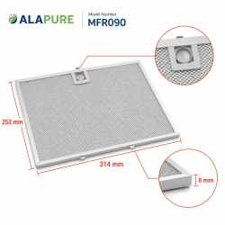 Filtro metallico Alapure compatibile con Faber 133.0261.220 253x314 mm