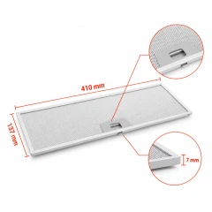 Filtro metallico AEG 50286534008 137x410 mm (2 pz.)