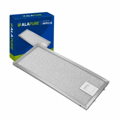 Filtro metallico Alapure compatibile con AEG 4055348199 124x254x8 mm