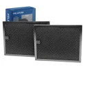 Filtro al carbone rigenerabile Alapure, compatibile con AEG 140237131010, 197x143 mm (2 pz.)