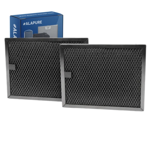 Filtro al carbone rigenerabile Alapure, compatibile con AEG 140237131010, 197x143 mm (2 pz.)