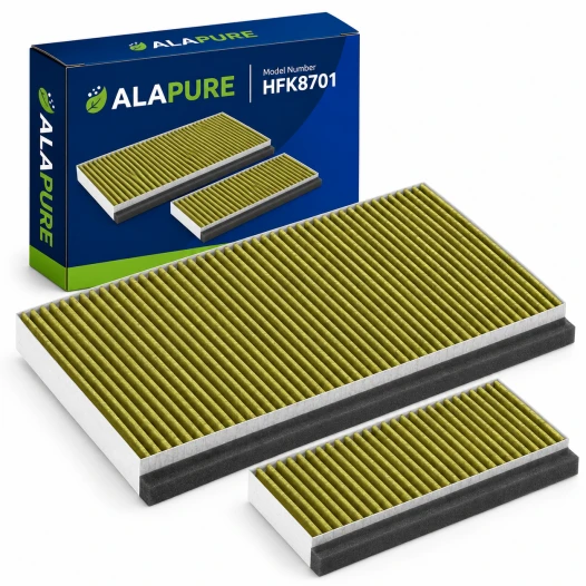 Filtro al carbone Alapure CleanAir Plus compatibile con Neff 11041790 / Z51AIA0X0