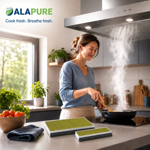 Filtro al carbone Alapure CleanAir Plus compatibile con Neff 11041790 / Z51AIA0X0
