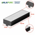Filtro acustico Alapure compatibile con Neff 17004801 / Z811DU0
