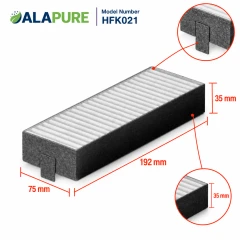Filtro acustico Alapure compatibile con Siemens 17004801 / HEZ9VEDU0